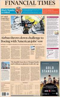 Renegociación del TLC en las primeras planas del miércoles - p8