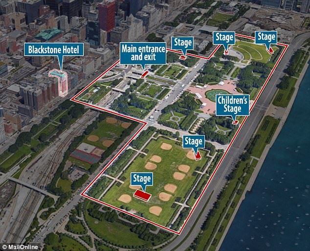 Paddock reservó dos habitaciones frente al Lollapalooza - paddock-lollapalooza-2