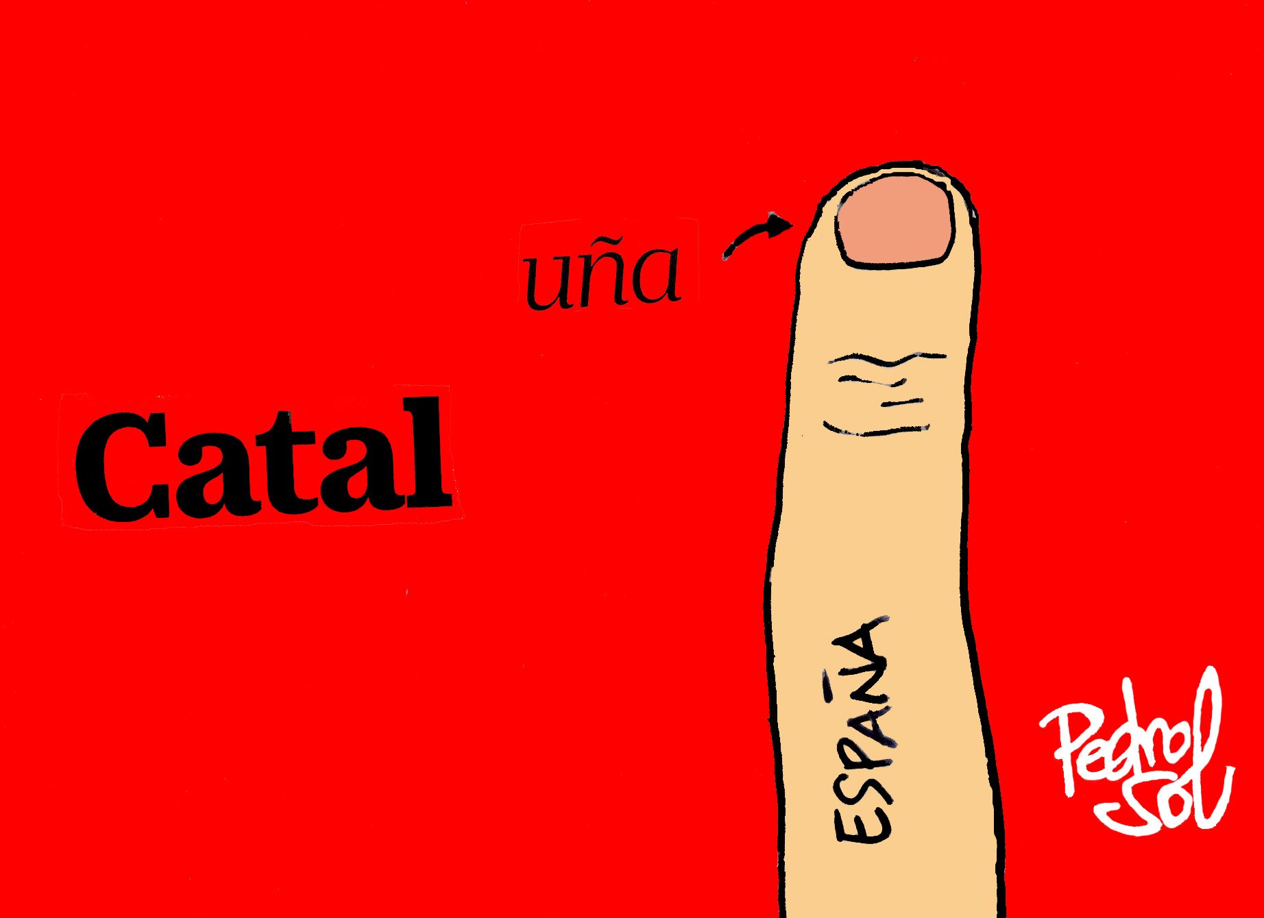 ¡Quema mucho el sol! Uña enterrada - pedro-sol