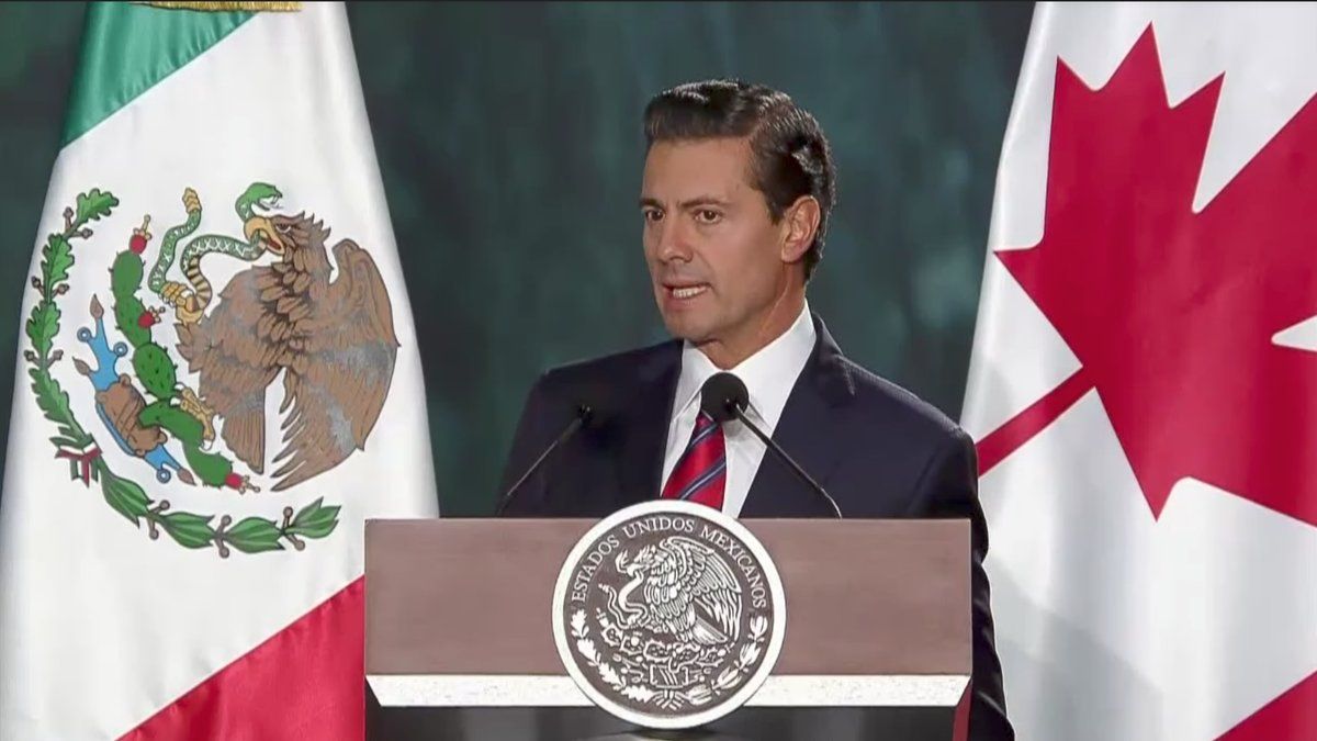 TLC deberá ser benéfico para las tres partes: EPN y Trudeau - peña-nieto-mensaje-a-medios