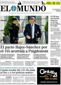 TLC y Cataluña en primeras planas - portadas-12-oct-elmundo