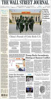 Fepade y Japón en primeras planas - portadas-23-oct-twsj