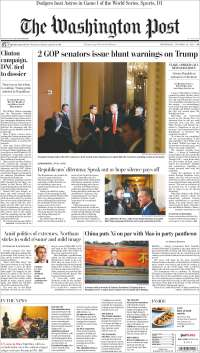 Senado, Santiago Nieto y Xi Jinping en primeras planas - portadas-25-oct-twp