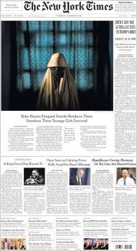 Santiago Nieto, Banorte y Cataluña en primeras planas - portadas-26-oct-nyt