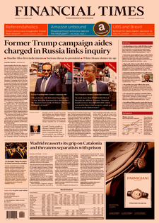 EPN, Kevin Spacey y Trump en primeras planas - portadas-31-oct-financial