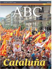 'Estamos Unidos Mexicanos' y Cataluña en primeras planas - portadas-9-oct-abc