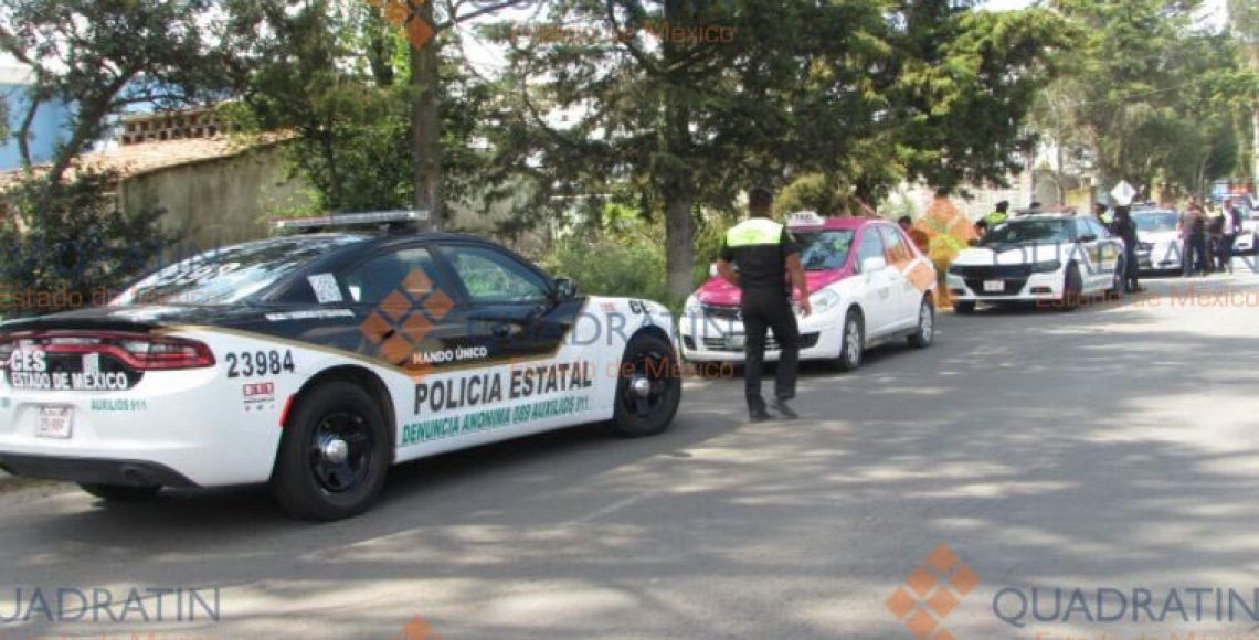 Frustran a tiros robo de nómina a Prospera en Edomex