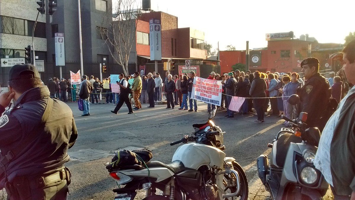 Colonias del oriente de la CDMX llevan mes y medio sin agua - protestas-eje-4-3