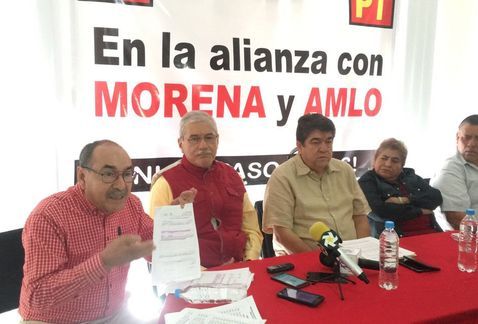 PT y Morena anuncian movilizaciones por acusación de lavado de dinero - pt-morena-amlo