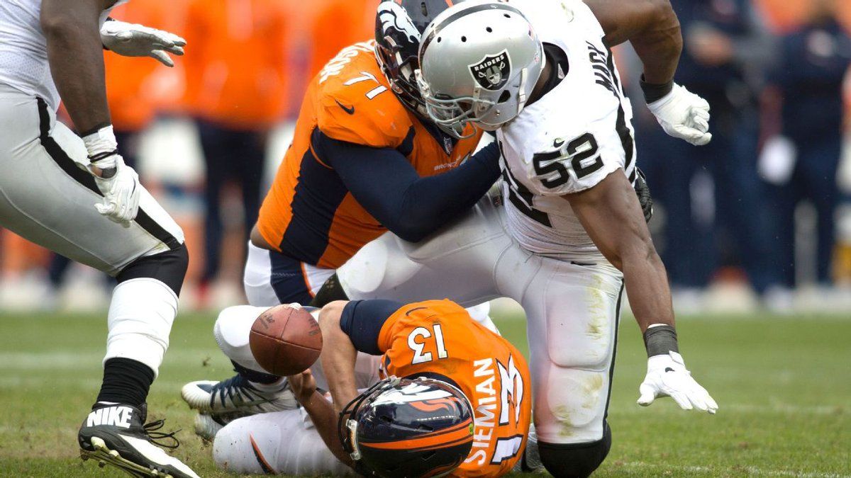 NFL y cuatro equipos donarán para los afectados por sismos en México - raiders