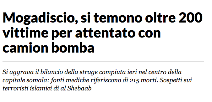 Reacciones de la prensa internacional por atentado en Somalia - reppublica