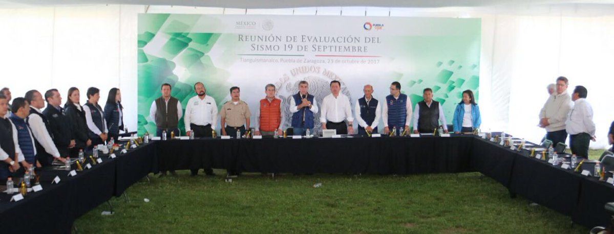En Puebla hay más de 28 mil viviendas afectadas tras sismo - reunion-federal-estatal-puebla