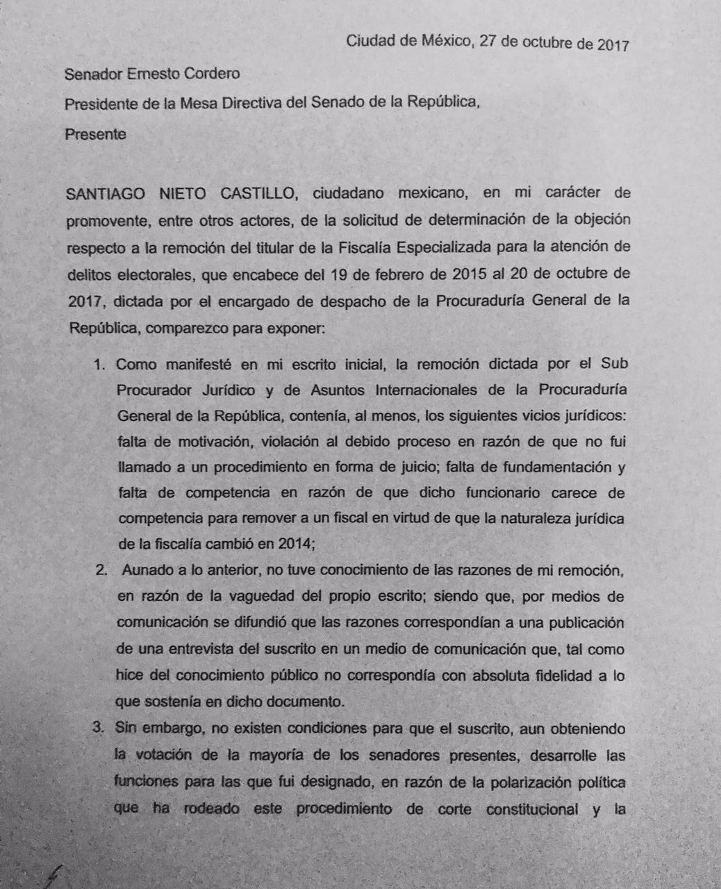 Santiago Nieto acepta su remoción de la Fepade - santiago-nieto