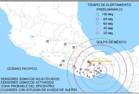 Se registra sismo de 5.0 con epicentro en Oaxaca