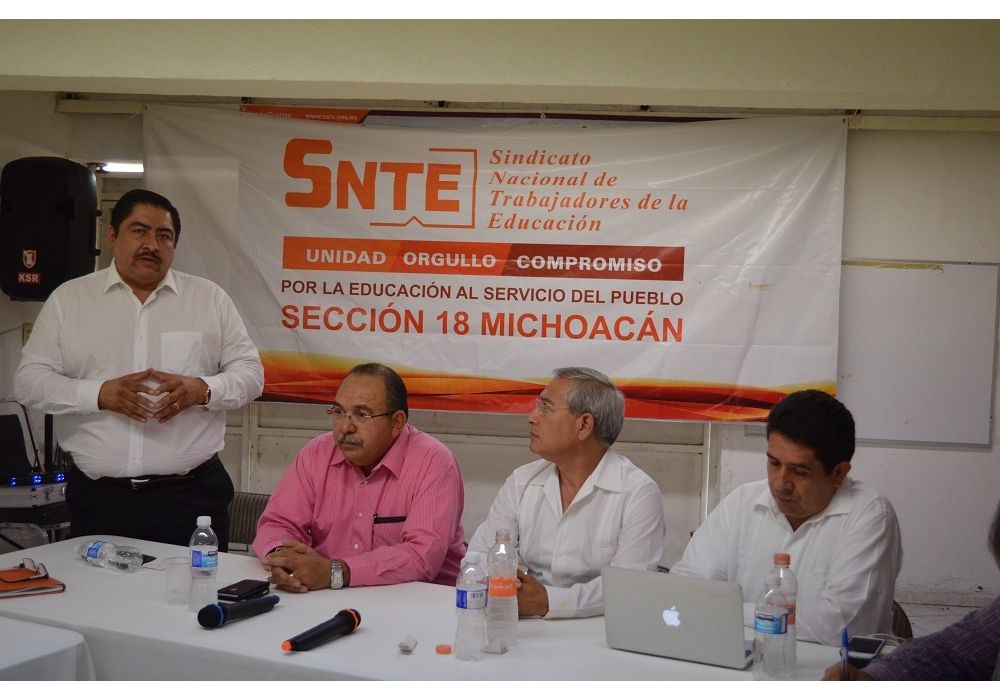 SNTE exige pago de cinco bonos por más de 200 mdp en Michoacán