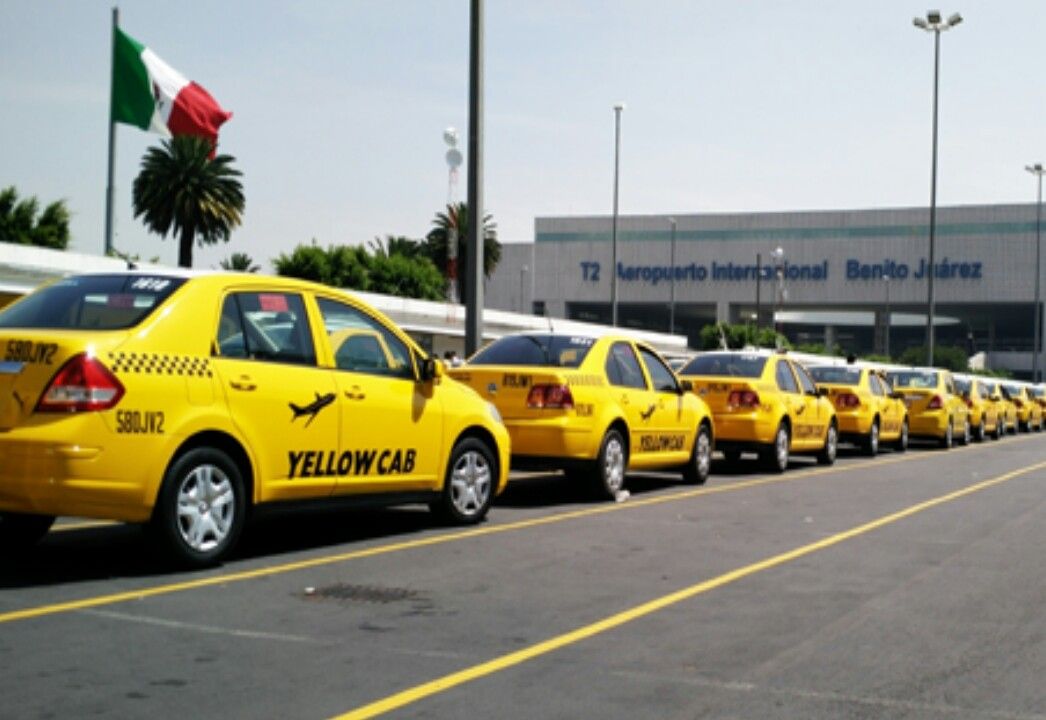 Multan con 26 mdp a taxis del AICM por cobros excesivos - tellow-cab