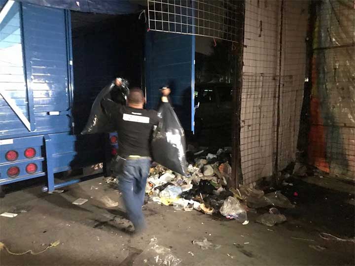 Decomisan ropa pirata en Tepito