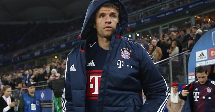 Bayern Munich no contará con Thomas Müller durante tres semanas