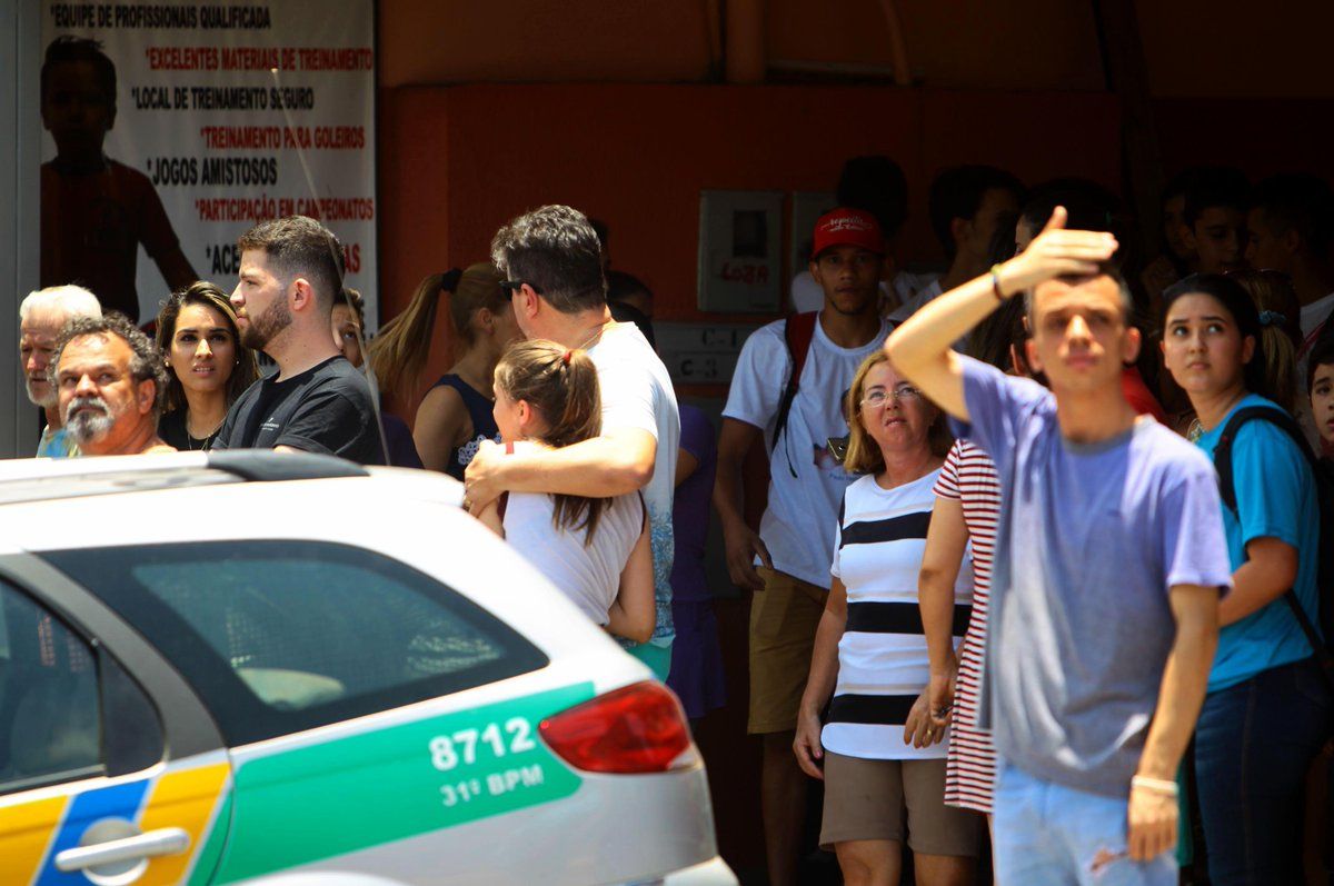 Tiroteo en escuela de Brasil deja dos muertos - tiroteo-brasil