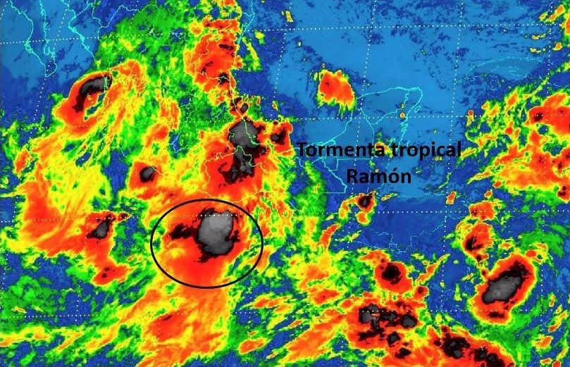 Se forma tormenta tropical Ramón en costas de Oaxaca