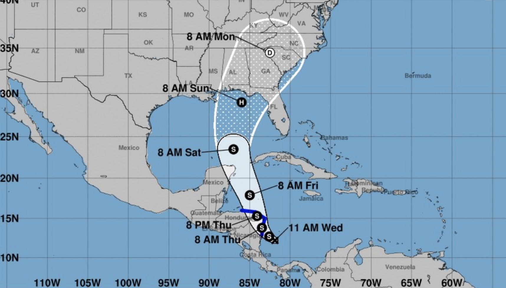 Se forma depresión tropical 16 en el océano Atlántico