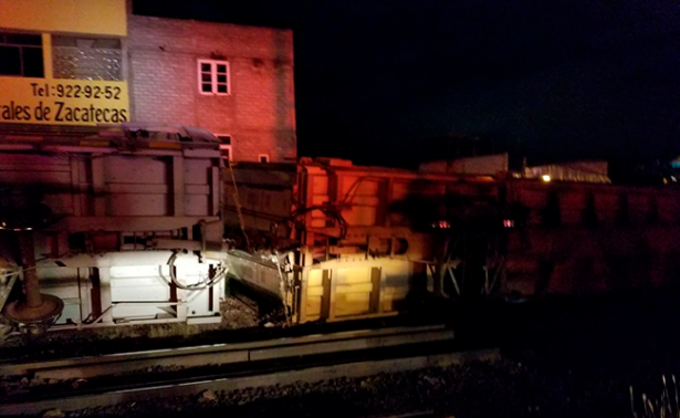 Descarrila tren en Zacatecas