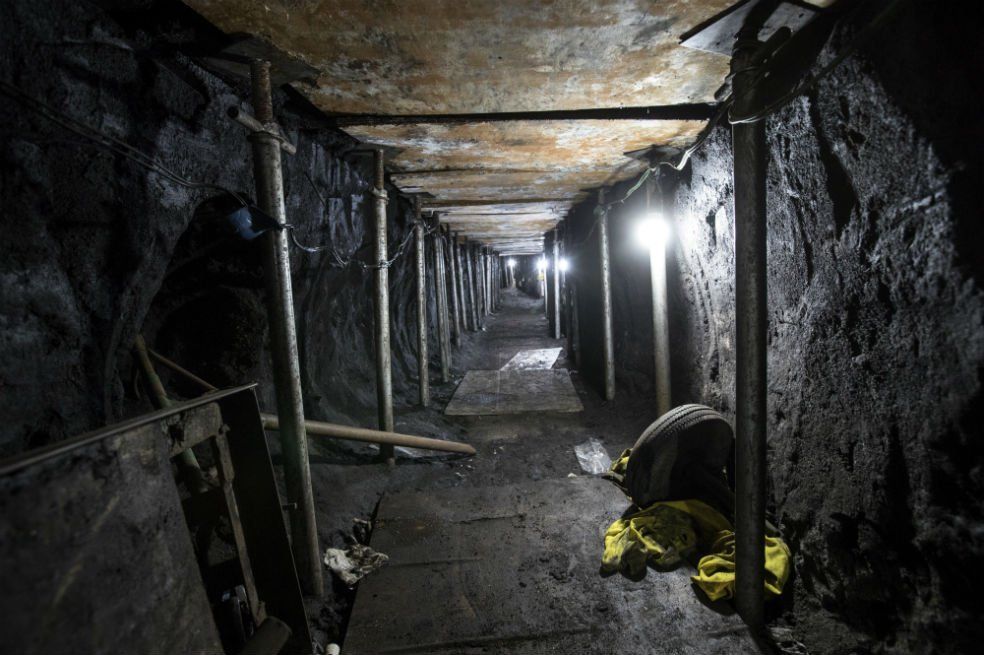 Construyen túnel para robar banco en Brasil