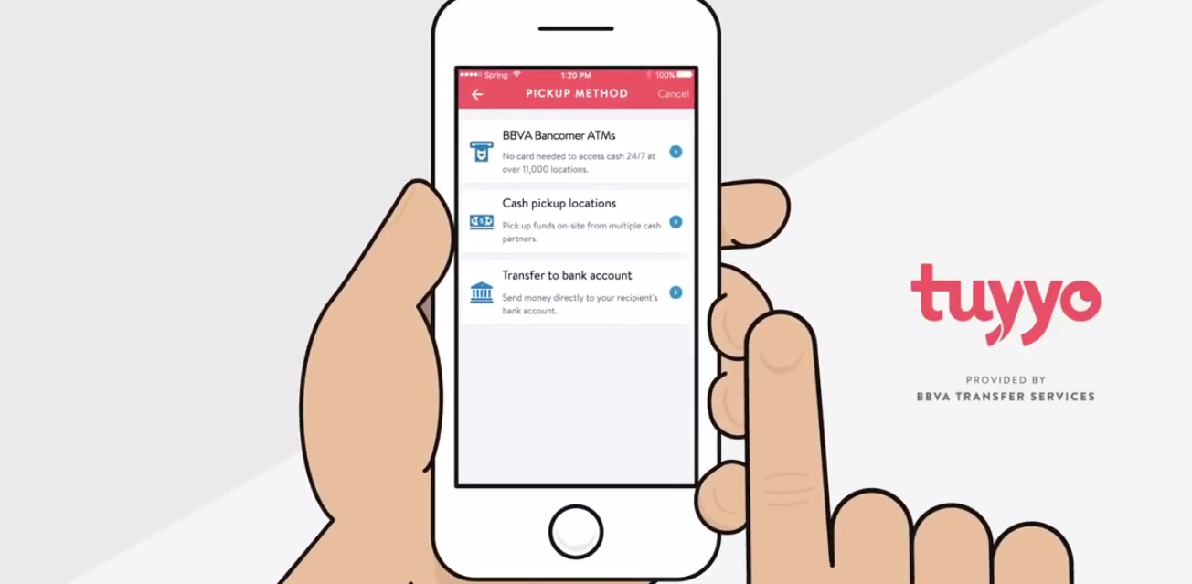 Tuyyo la aplicación para enviar dinero desde EE.UU. - tuyyo3