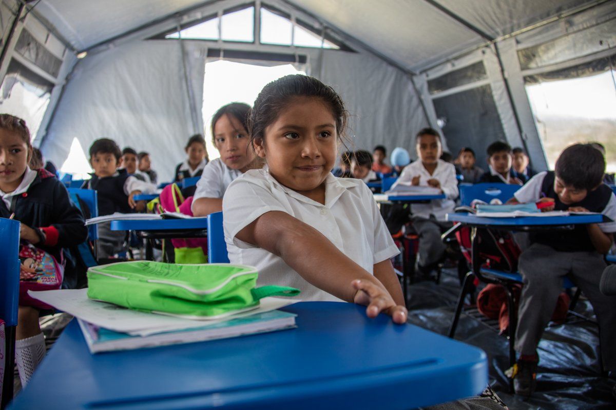 Unicef dona aulas móviles en Morelos - unicef-