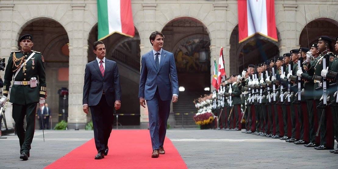 Enrique Peña Nieto se reúne con Justin Trudeau - visita-justin-trudeau-a-méxico