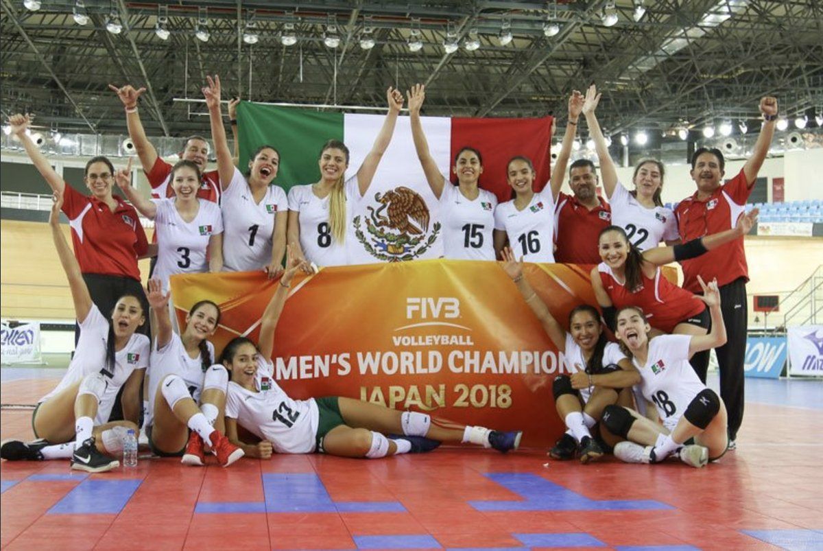 México irá al Campeonato Mundial Femenino de Voleibol 2018 - voleibol-femenil-méxico