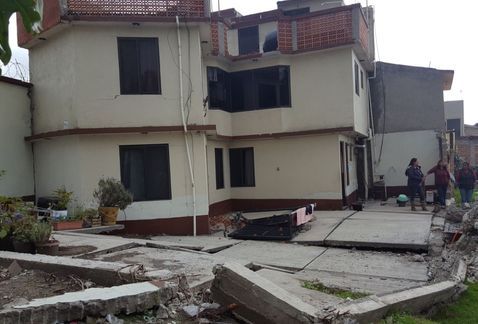 Santa María Nativitas continúa desatendida tras sismo - x-2