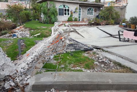 Santa María Nativitas continúa desatendida tras sismo