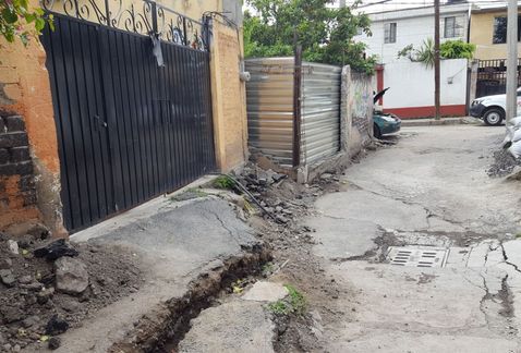 Santa María Nativitas continúa desatendida tras sismo - x-7
