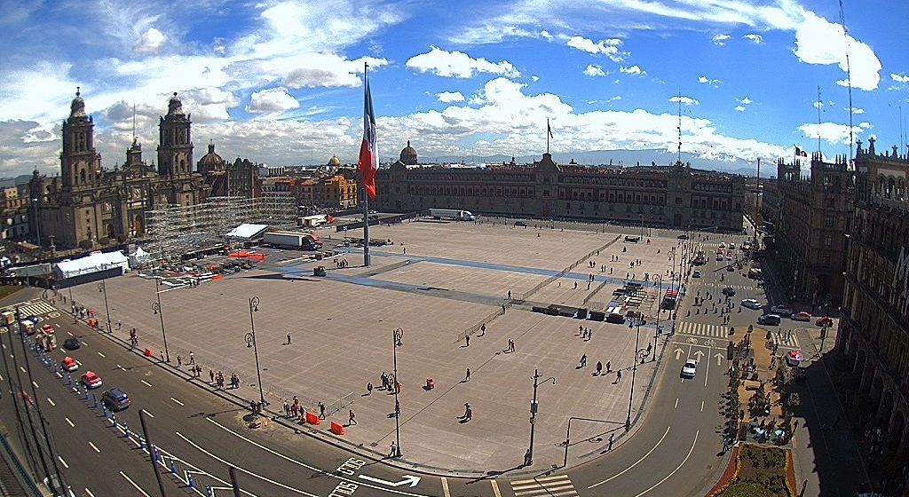 Cierran calles del Centro Histórico por concierto en el Zócalo
