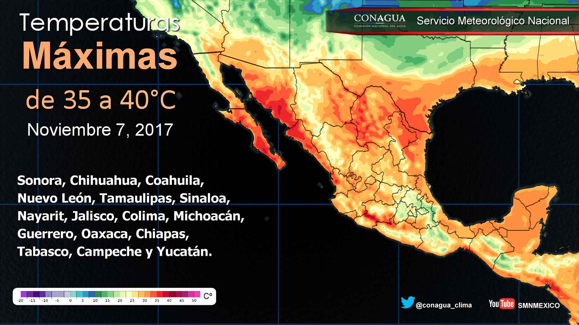 Continuará el ambiente seco en gran parte del país - 0711