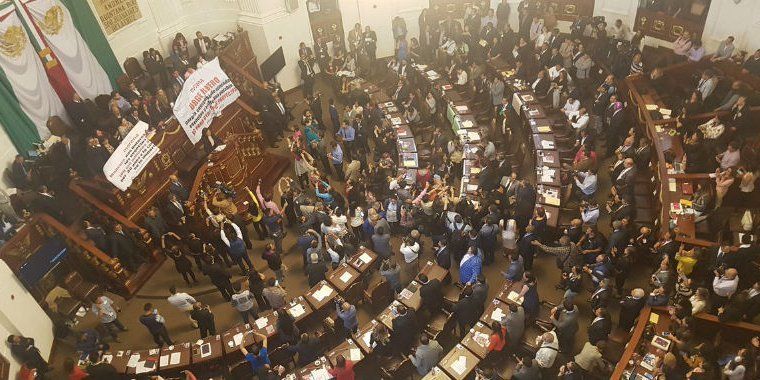 Levantan sesión en ALDF por falta de orden en el Pleno - ALDF-Levantan-sesión-3