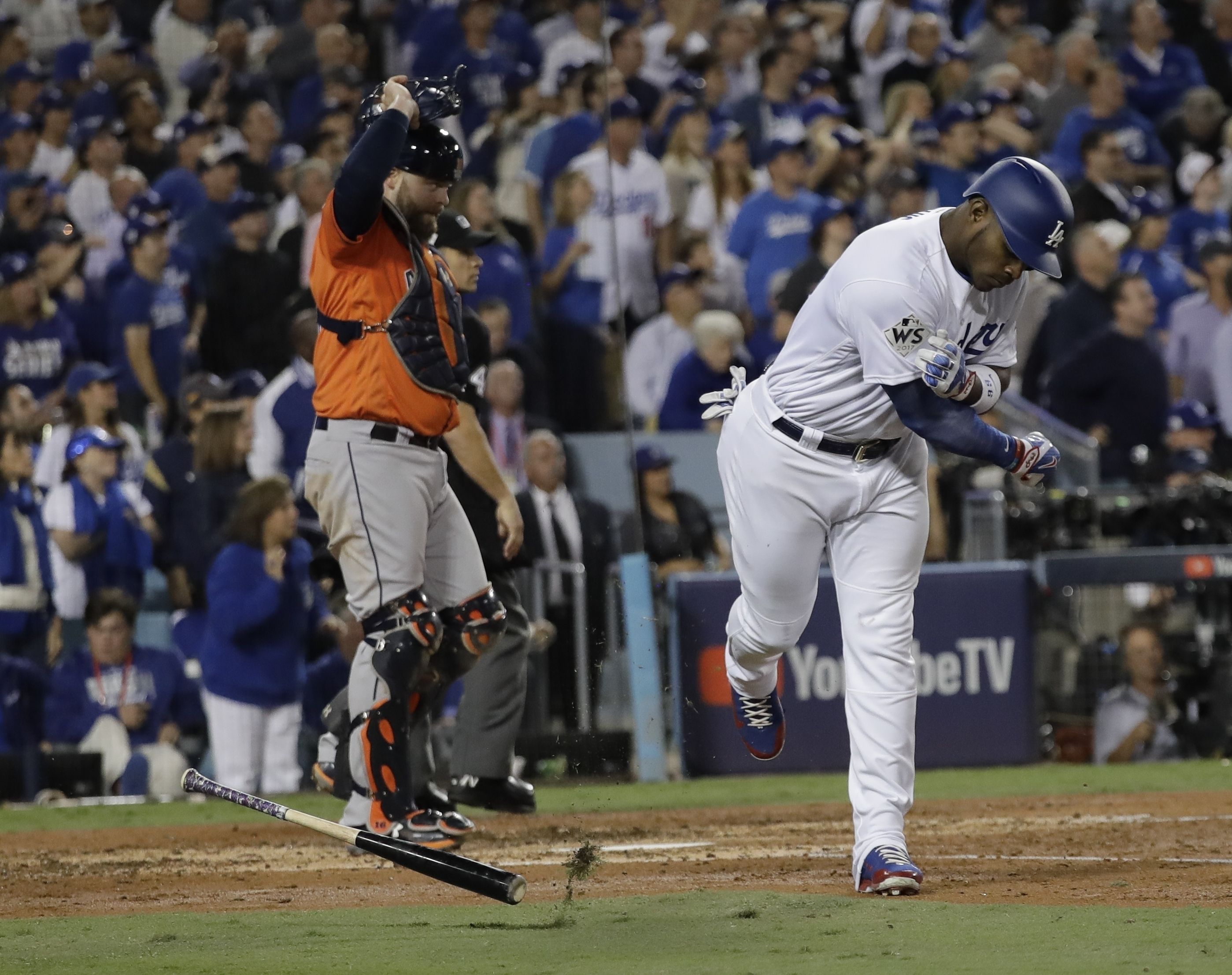 Roban casa de Yasiel Puig mientras jugaba en la Serie Mundial - AP17306858804296