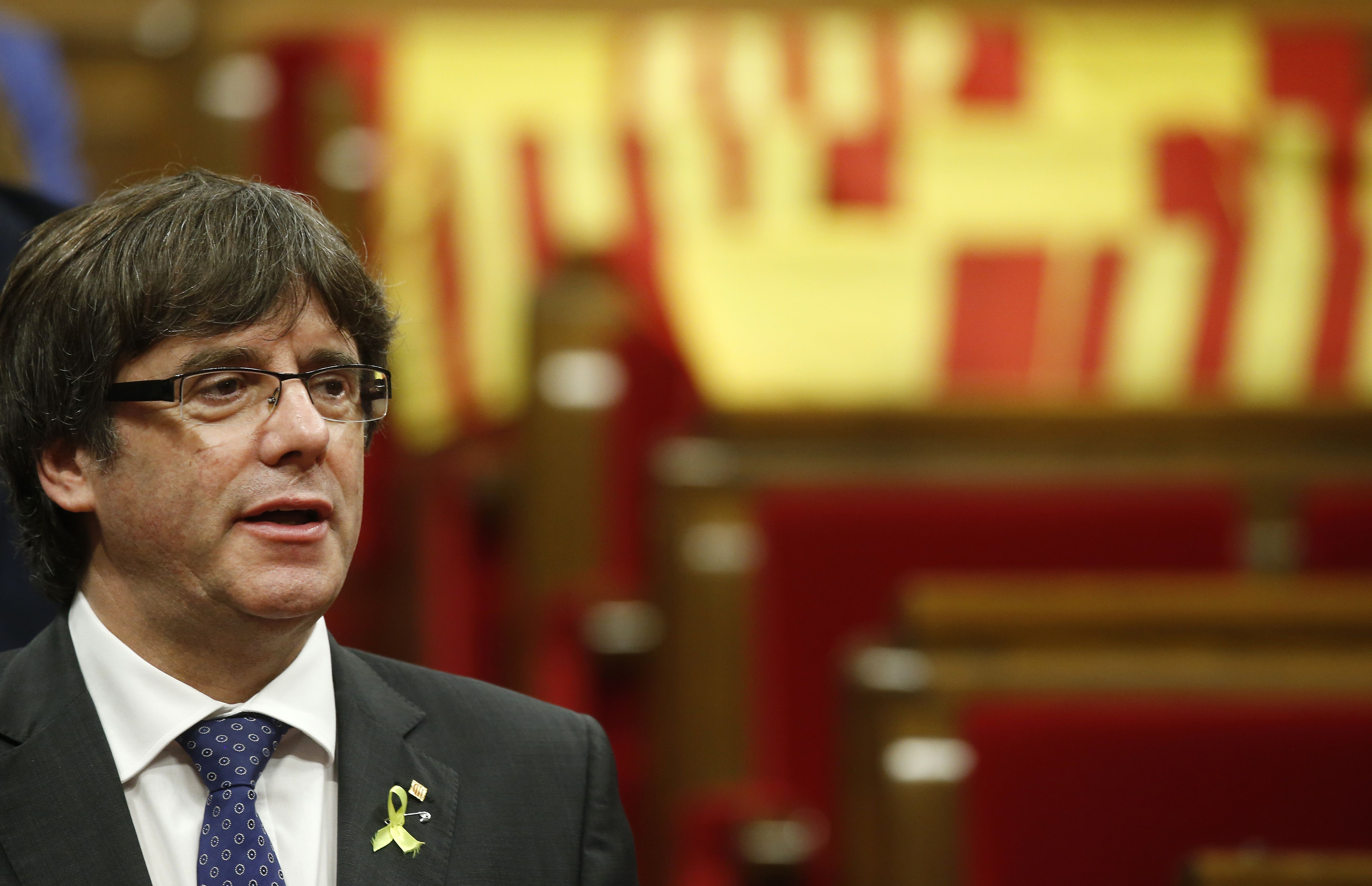 Puigdemont pide apoyo europeo para separatistas