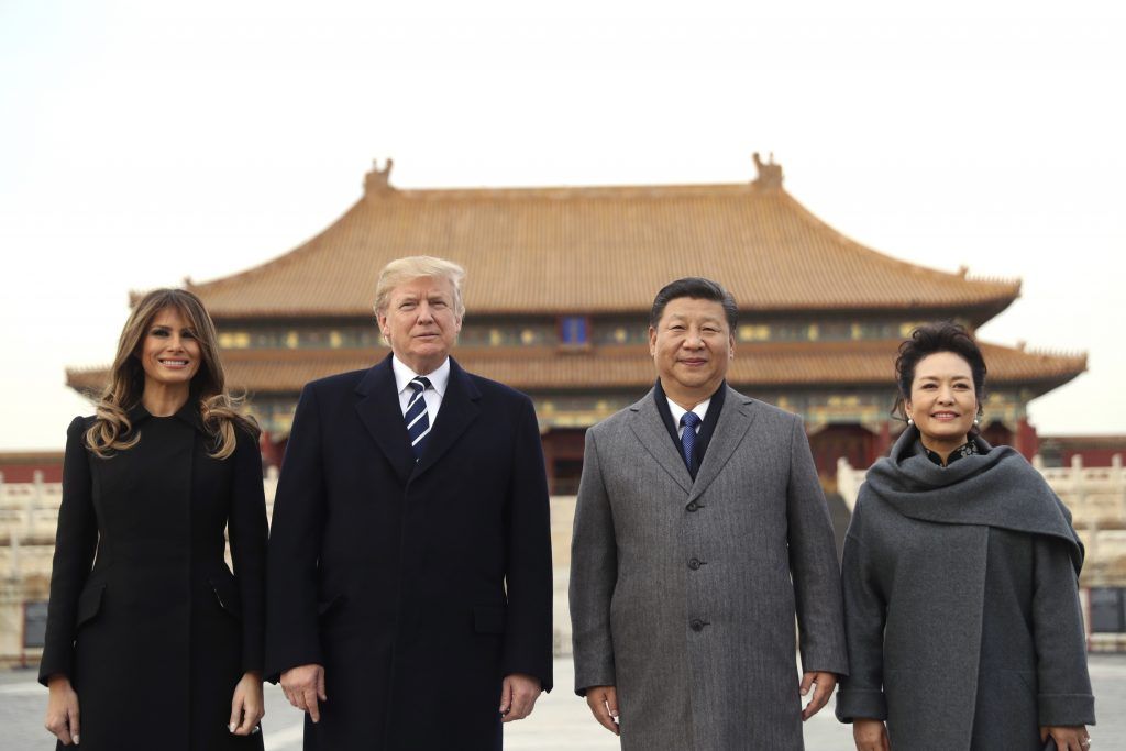 Trump concluye visita a China - AP17312334002442-1024x683
