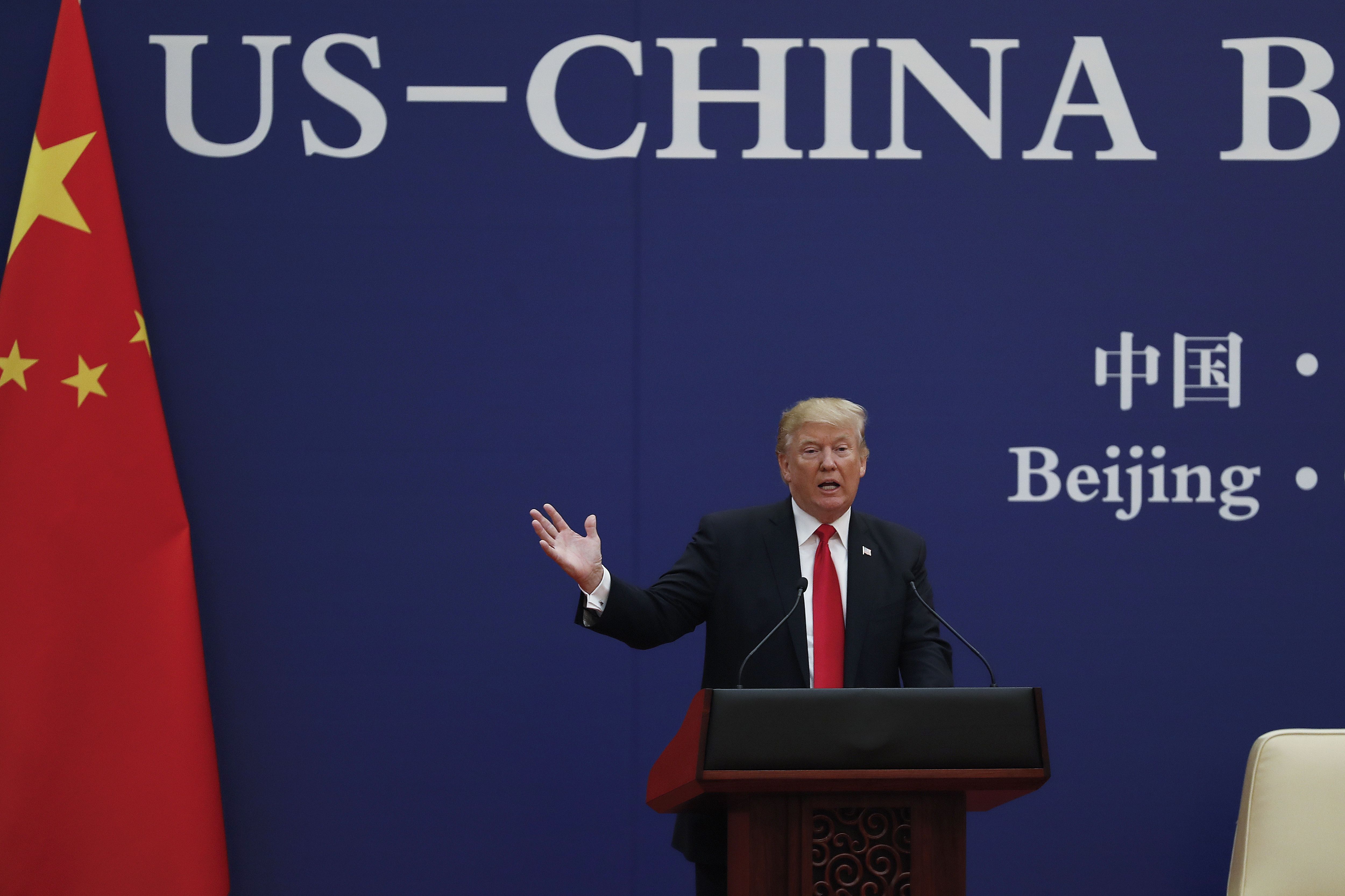 Trump concluye visita a China