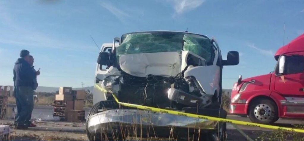 Accidente en carretera Matehuala-Saltillo deja un muerto Accidente en carretera Matehuala-Saltillo deja un muerto