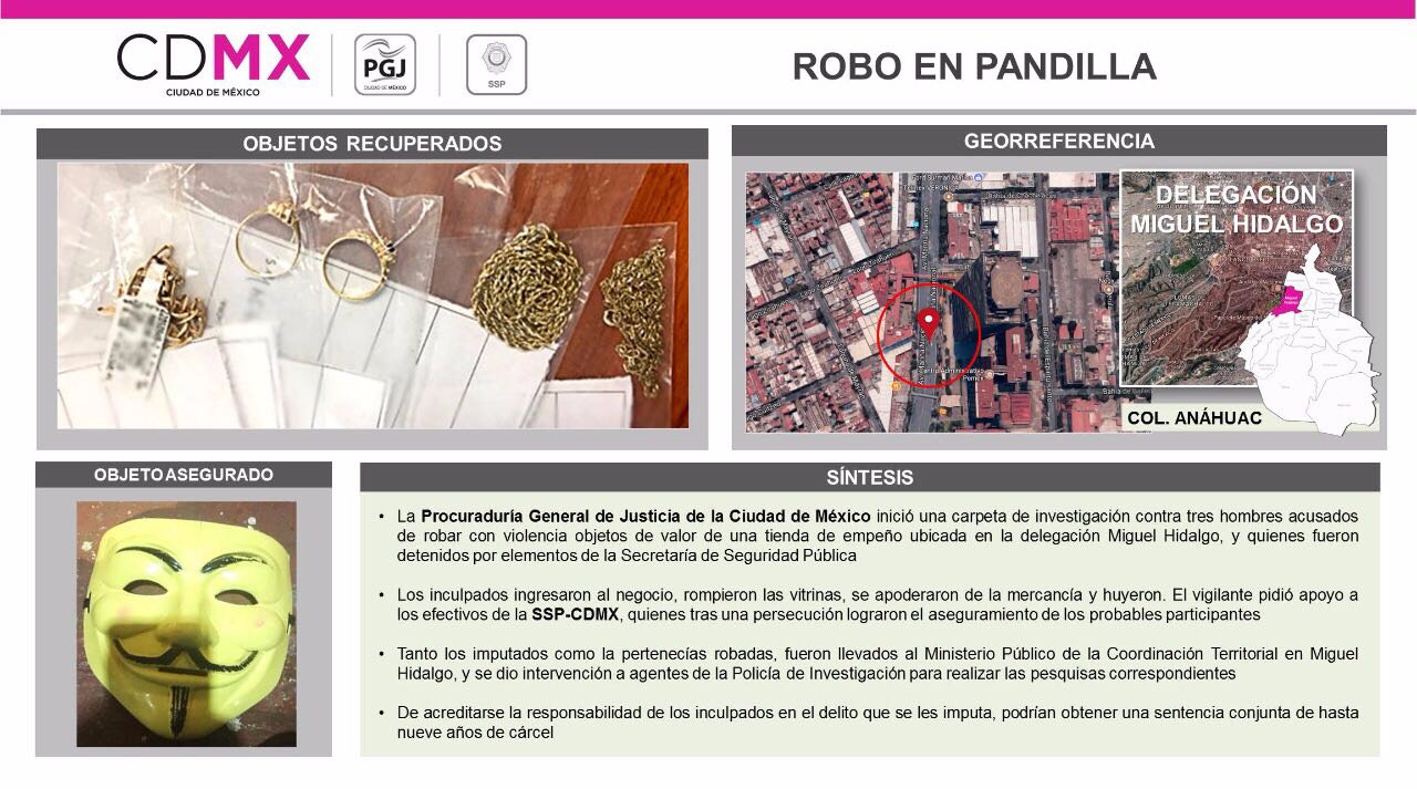 Detienen a tres por asaltar casa de empeño en la Anáhuac - Asalto-a-casa-de-empeño