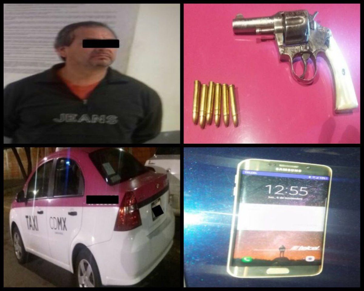 Detienen a taxista por asaltar a su pasajero en la GAM - Asalto-taxista-GAM-