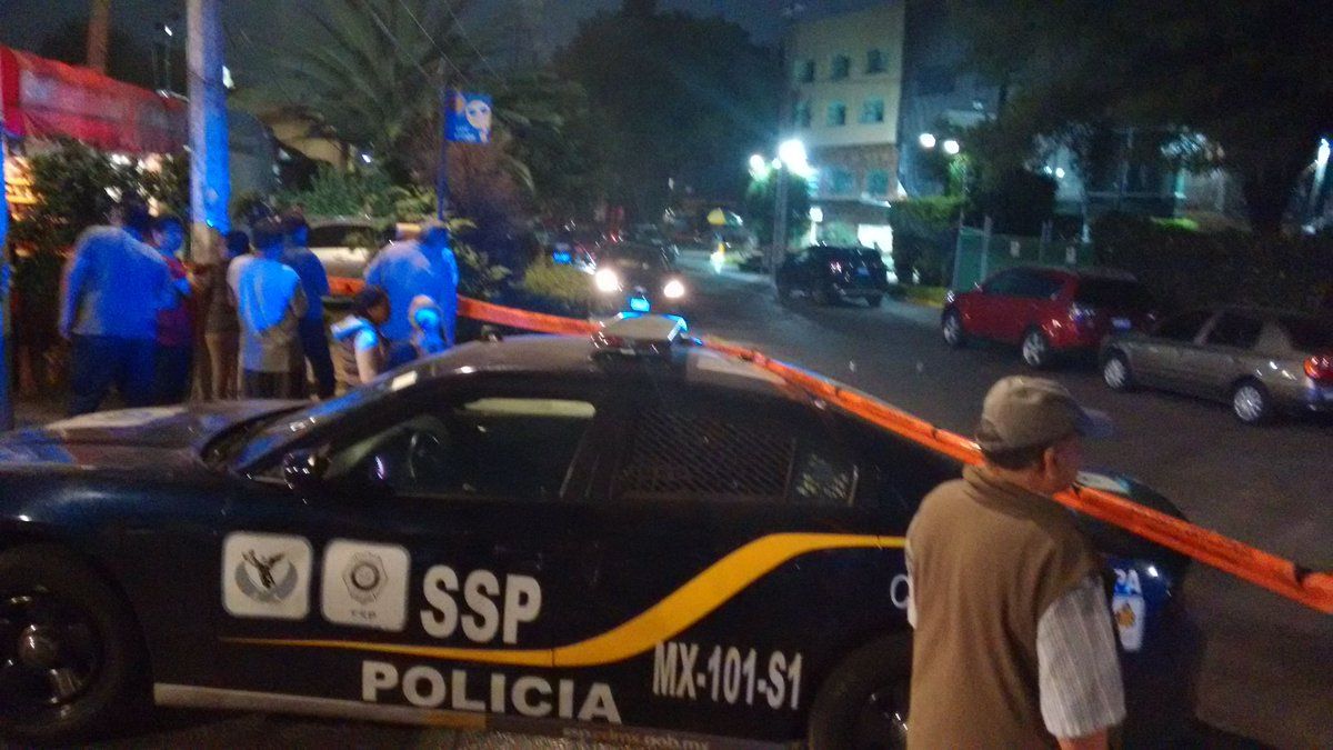 Asesinan a colombiano a bordo de su vehículo en Coyoacán Asesinan a colombiano a bordo de su vehículo en Coyoacán