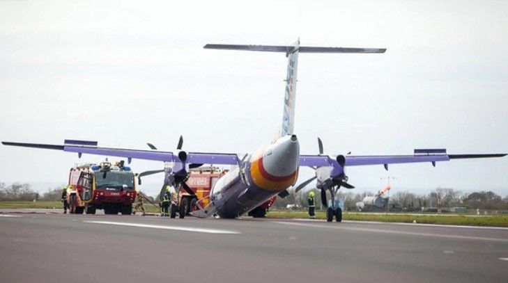 #Video Avión aterriza de emergencia en Irlanda del Norte - Avion-aterrizaje-emergencia-Belfast
