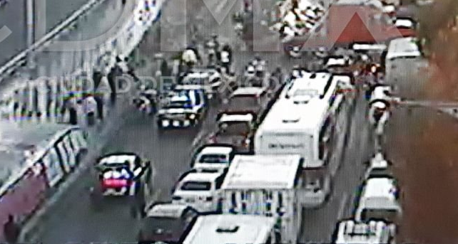 Accidentes automovilísticos afectan vialidades en la Ciudad de México