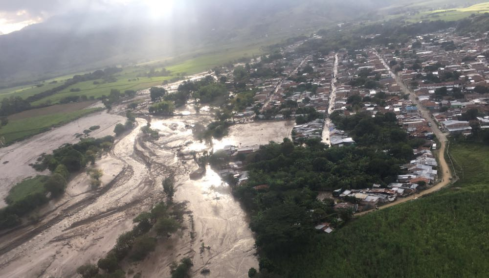 Avalancha en Colombia deja 27 heridos y seis desaparecidos