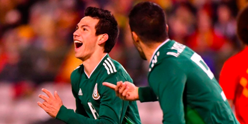 México empata en Bélgica gracias al ‘Chucky’