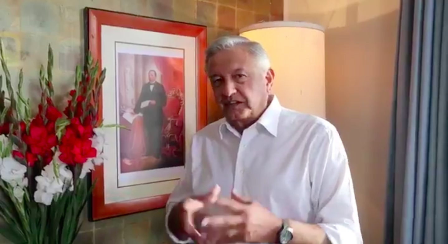 López Obrador reacciona a la postulación de Meade a la Presidencia